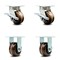 Service Caster 4 Inch Kingpinless High Temp Phenolic Wheel Caster Brakes 2 Rigid SCC, 2PK SCC-KP30S420-PHRHT-SLB-2-R-2 - alternate 1